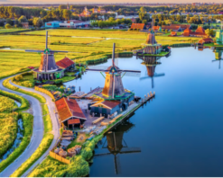 Full Day North-Holland Tour with optional biking